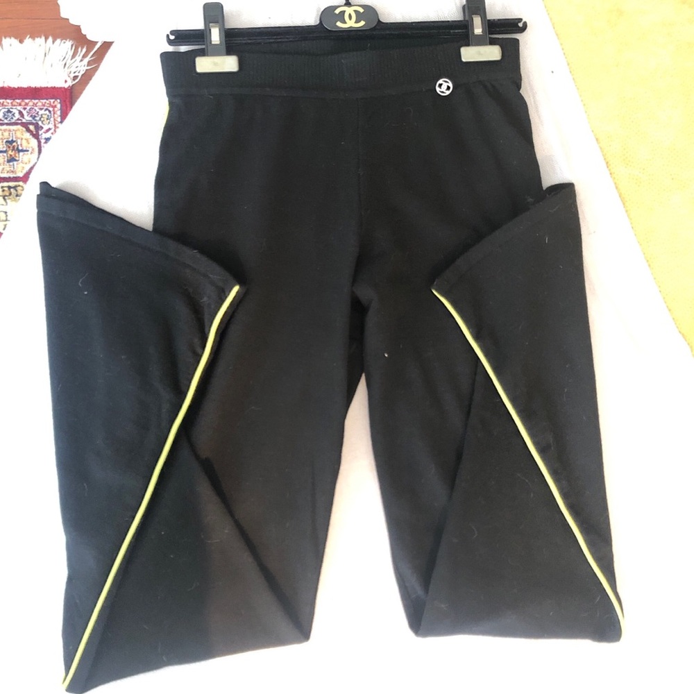Authentic Chanel wool joggers